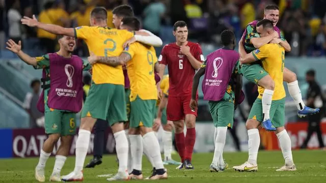 Tembus 16 Besar Piala Dunia 2022, Penduduk Australia Berpesta