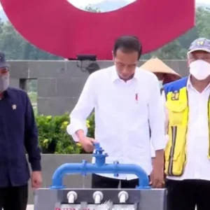 Presiden Jokowi Resmikan Bendungan Semantok Nganjuk Presiden Jokowi Resmikan Bendungan Semantok Nganjuk