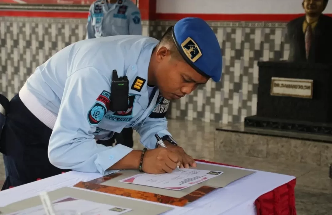 Pegawai Lapas Banyuwangi Komitmen Bersama Raih WBK