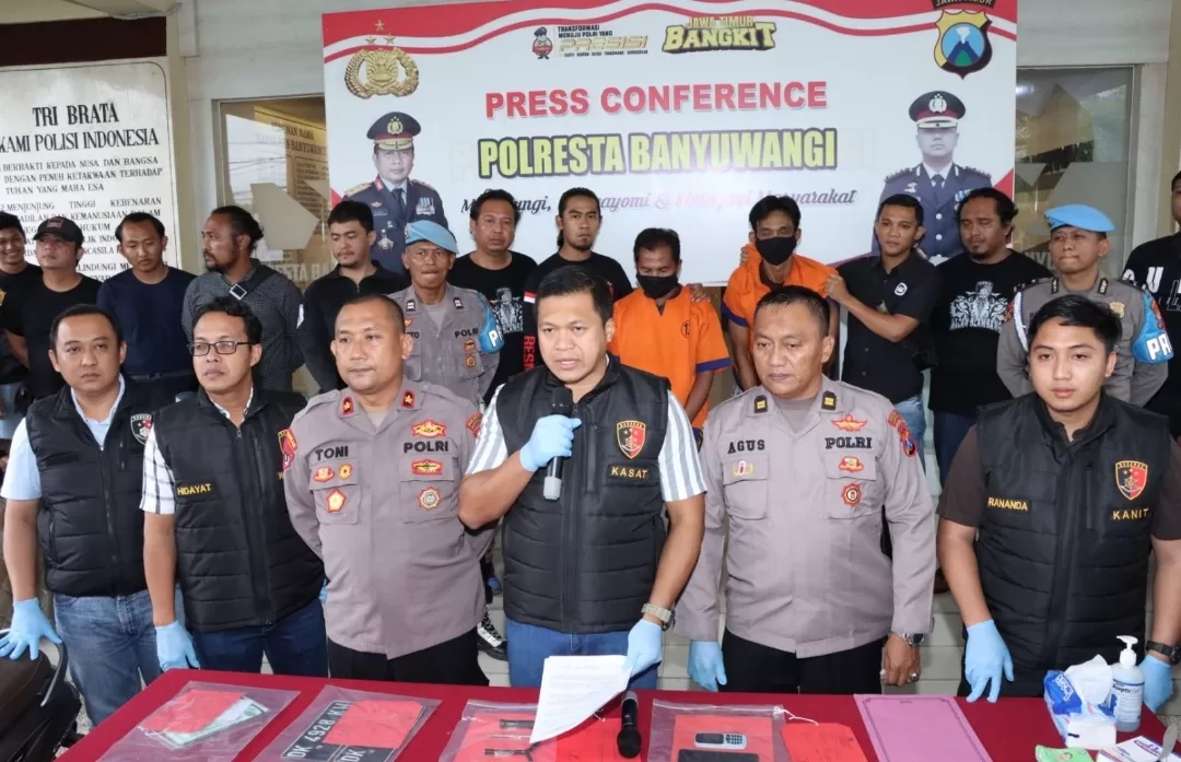 Polisi Tangkap Spesialis Curanmor Di Banyuwangi