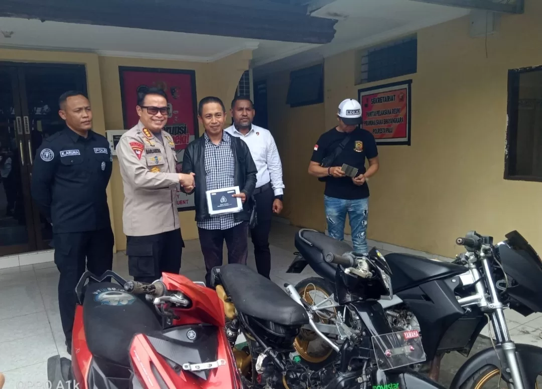 Mengaku Faktor Ekonomi, Pelaku Curanmor Ditangkap Tim Jatanras Tadulako Polresta Palu