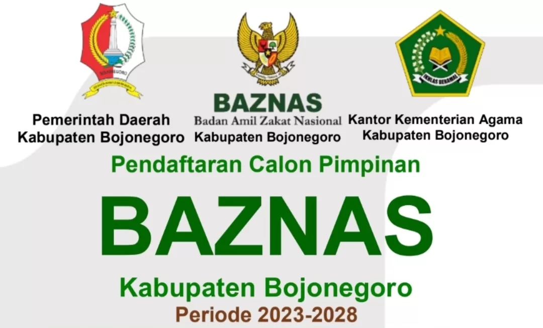Pendaftaran Seleksi Calon Pimpinan Baznas Bojonegoro Dibuka, Ini Persyaratannya