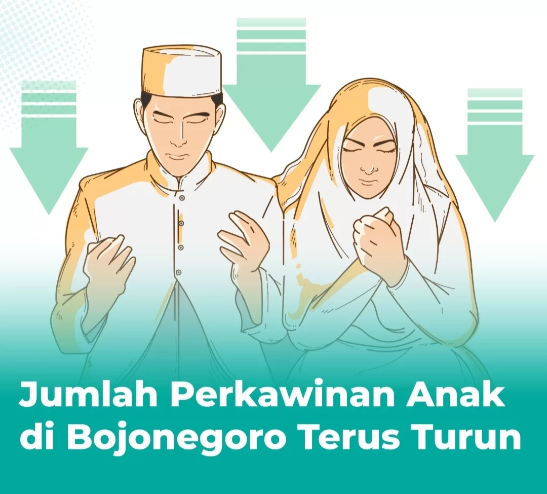 Program Pencegahan Digalakkan, Jumlah Perkawinan Anak di Bojonegoro Turun