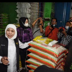 Pemprov Jatim Gelontor 20 Ton Beras Untuk Operasi Pasar di Sidoarjo Pemprov Jatim Gelontor 20 Ton Beras Untuk Operasi Pasar di Sidoarjo