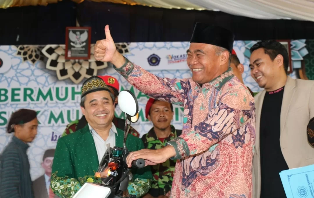 SMK Muhammadiyah Purwodadi Kembangkan Motor elektrik, Menko Muhadjir: Wujud kolaborasi