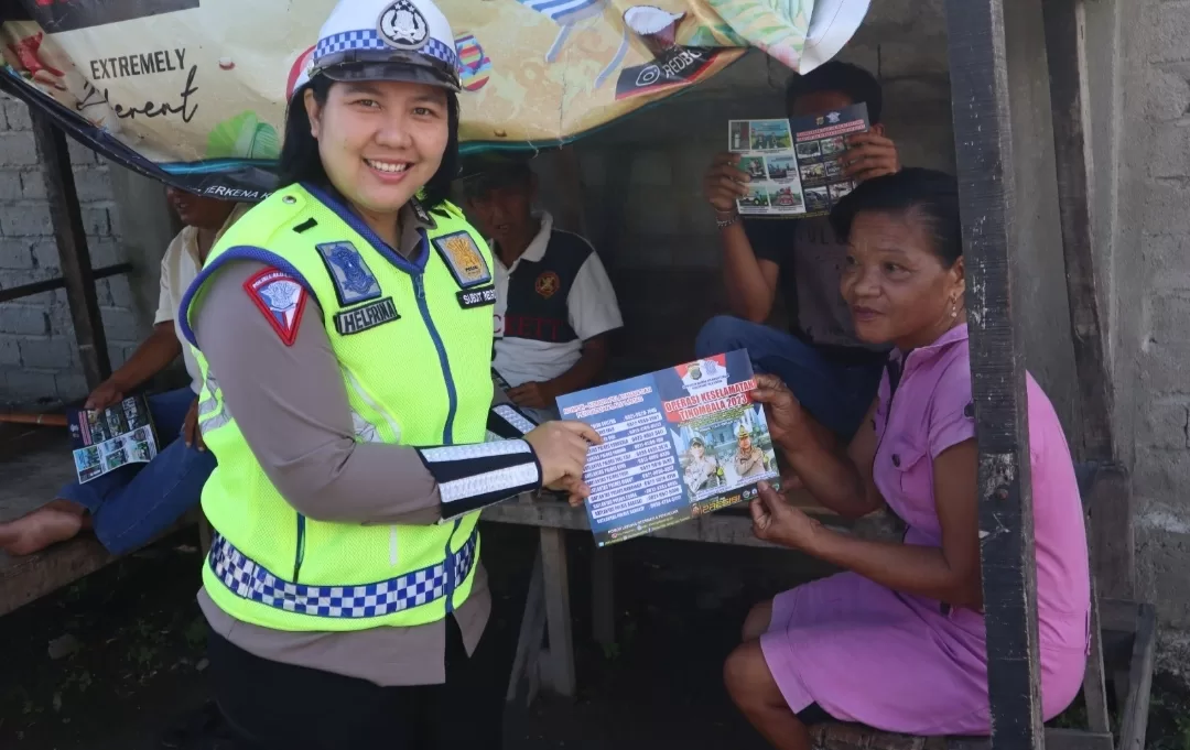 Satgas Operasi Keselamatan Tinomba, Edukasi Tertib Lantas Di Kompleks Lokalisasi Tondo