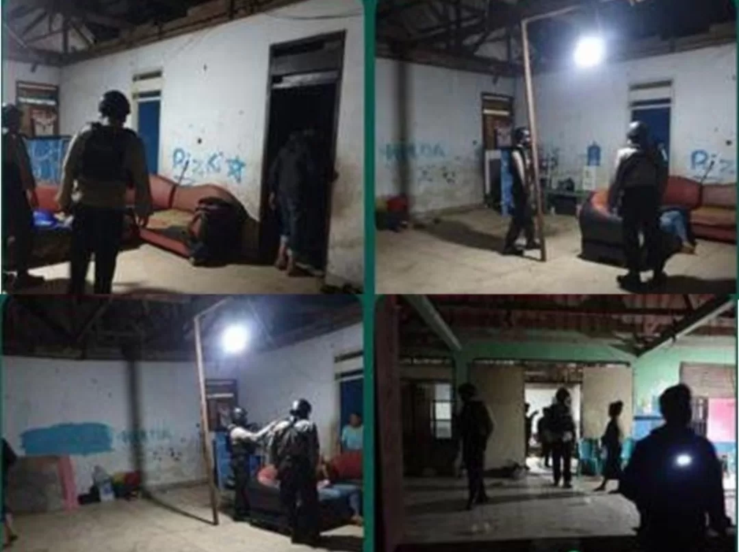 Tindak Lanjuti Laporan Warga, Kasat Reskrim Polresta Palu Bubarkan Pesta Miras di Kelurahan Talise