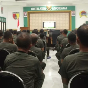 Kodim 0825 Grand Launching Super App ETWP AD Serta Penyerahan Gam PNS TNI AD