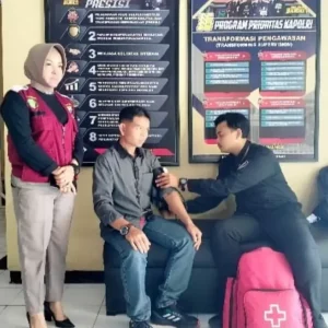 Giat Rutin Dokkes Polresta Banyuwangi Periksa Kesehatan Personel