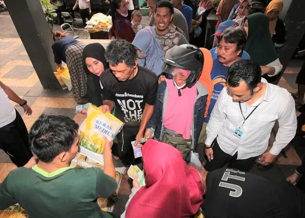Pasokan Cukup, Harga Beras di Pasar Tradisional Surabaya Masih Stabil