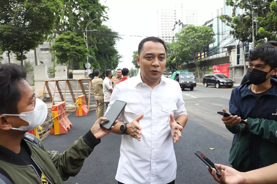 Eri: Kondisi Jalan di Surabaya Makin Baik dengan Tambal Sulam