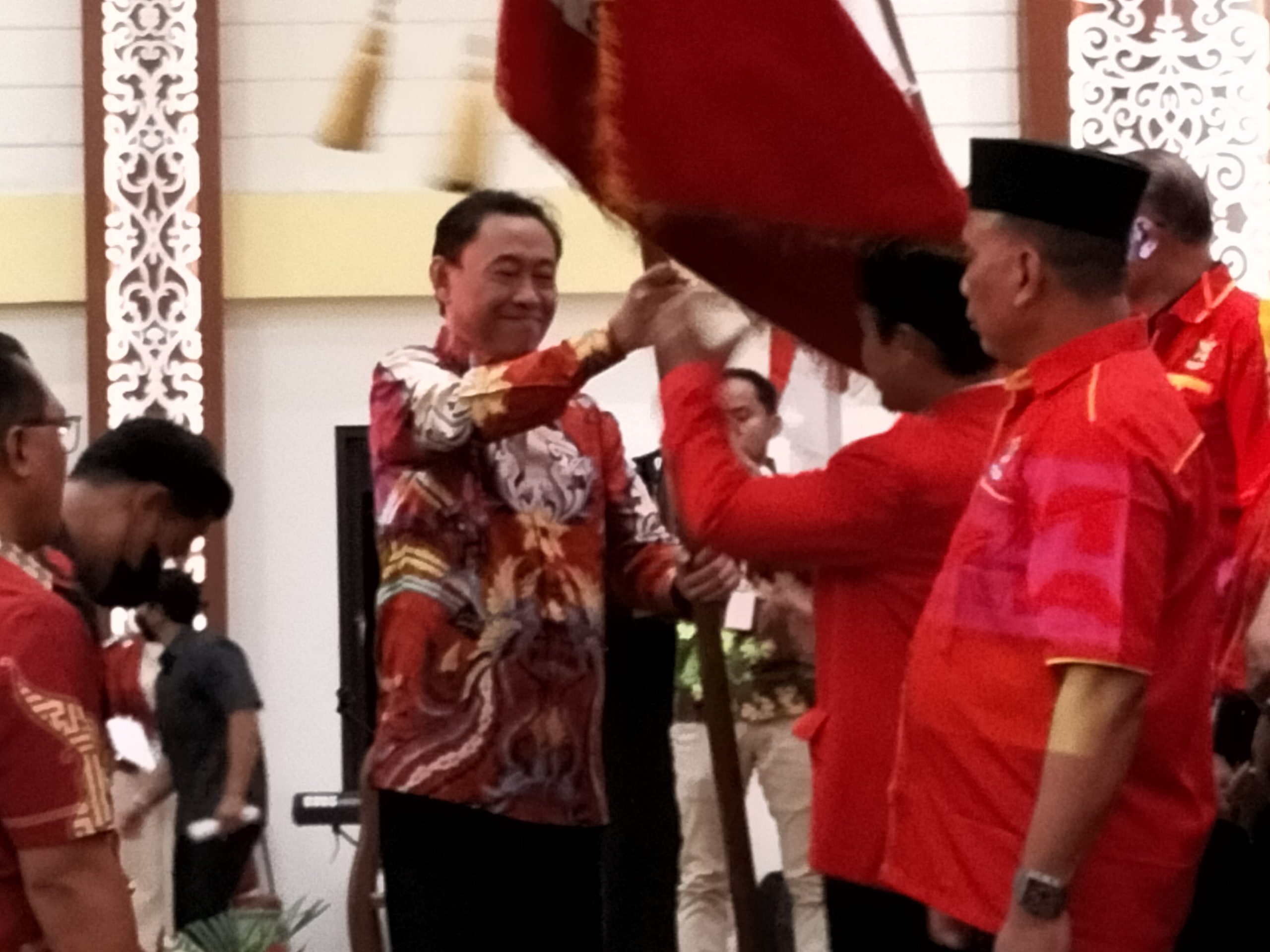 Watimpres Soekarwo Hadiri Pelantikan SOKSI Jatim