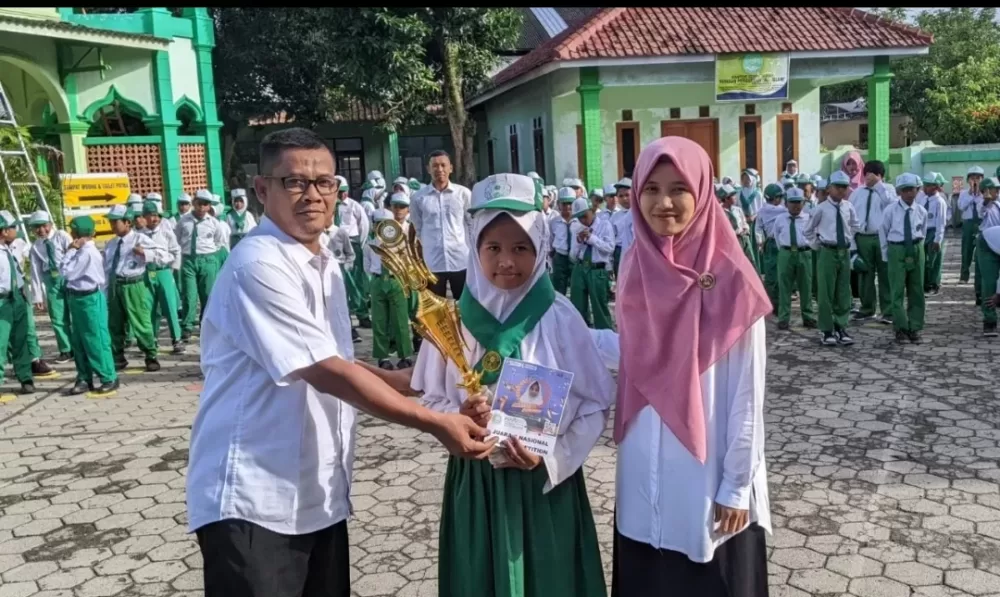 Siswi MI Pehnangka Ngawi Raih Juara ll Nasional Lomba IMLA