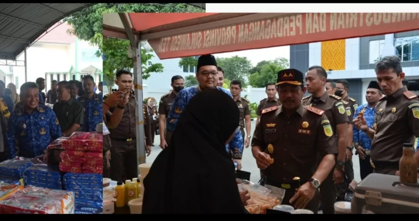 Bantu Stabilkan harga Jelang Ramadhan, Kejati Sulteng dan Kejari Palu Gelar Pasar Murah