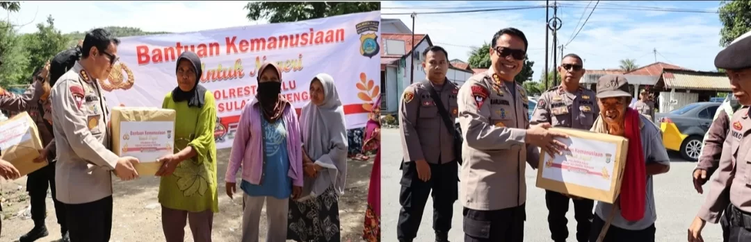 Kepedulian Polres Palu