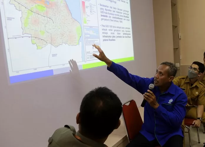 Hasil Deteksi, Jenis Tanah di Surabaya Kedalaman 30 Meter Didominasi Tanah Lunak