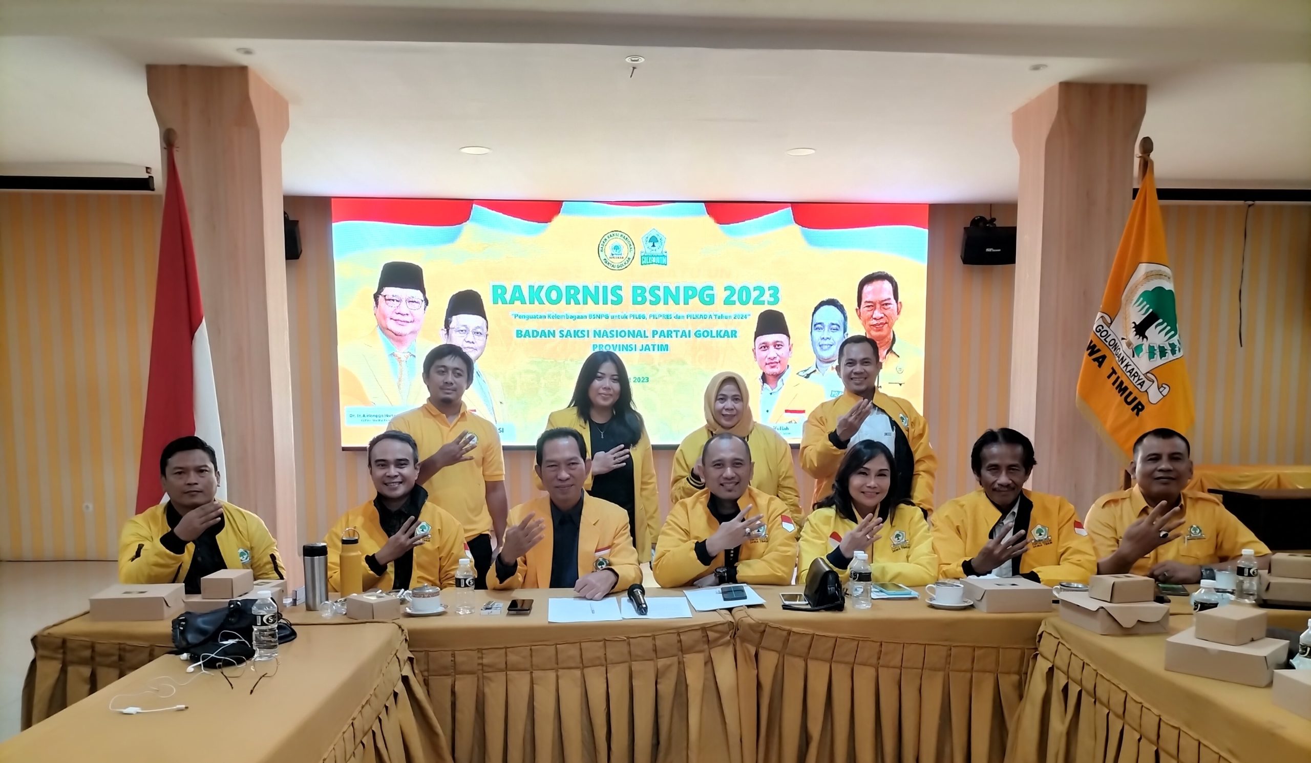 BSNPG Jatim Nyatakan Kesiapannya Hadapi Pemilu 2024