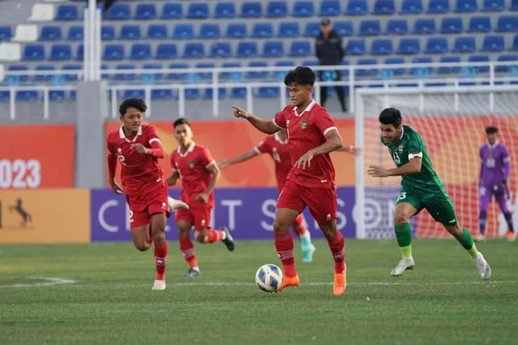 Piala Asia U-20 2023, Timnas Indonesia Dikalahkan 10 Pemain Irak