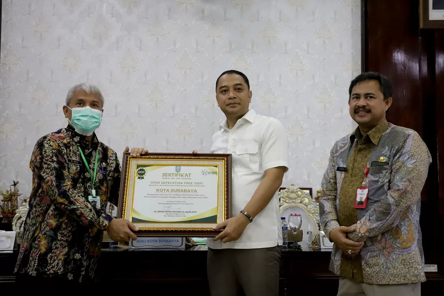 Surabaya Jadi Kota Bebas Buang Air Besar Sembarangan