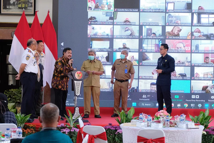 Tim Verifikasi ODF Optimistis Surabaya Bebas BAB Sembarangan Tahun 2023