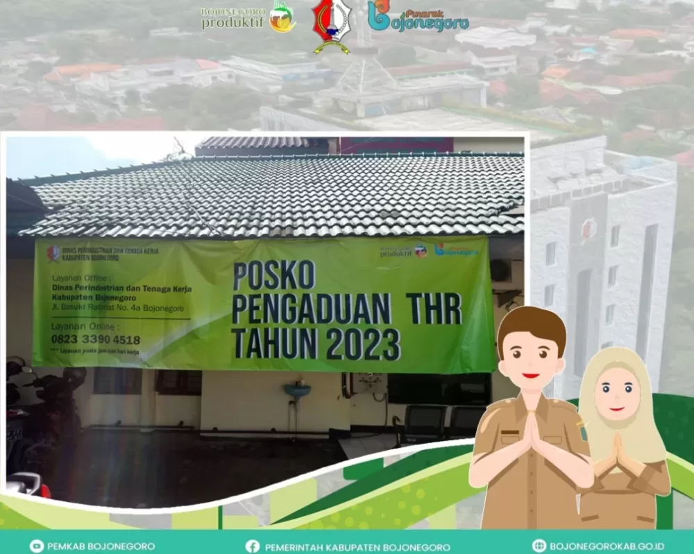 Pemkab Bojonegoro Buka Posko Pengaduan THR Bagi Pekerja