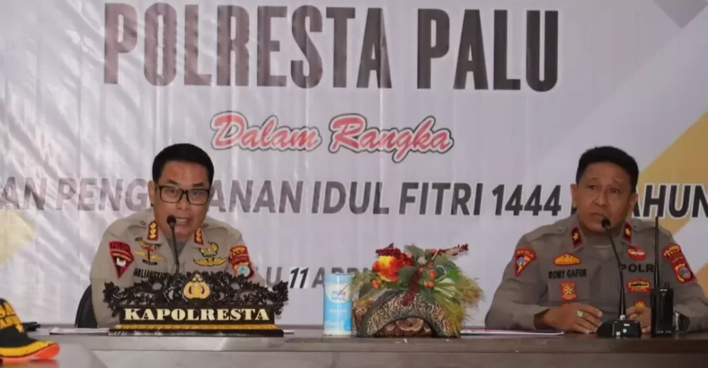 Polresta Palu Gelar Rakor Lintas Sektoral Operasi Ketupat Tinombala 2023