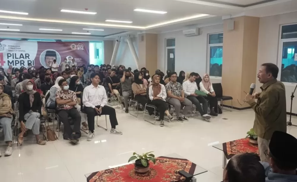 Sosialisasi 4 Pilar MPR RI, Bambang DH Berharap Muncul Calon Pemimpin Muda Nasionalis dan Kreatif