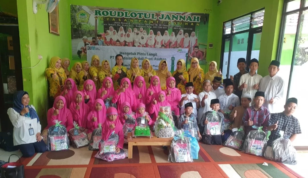 PT Pegadaian Kanwil XII Surabaya Bersama IIKP Kanwil XII Surabaya Berbagi Berkah Ramadhan bersama Panti Asuhan Bani Ya’qub
