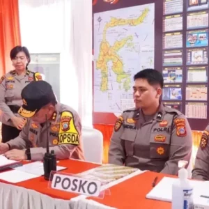 Kapolda Sulteng kunjungi Pospam dan terminal di Palu Cek Kesiapan Idul Fitri