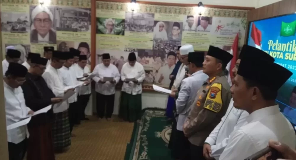 Rais Aam Lantik Ketua PCNU Surabaya