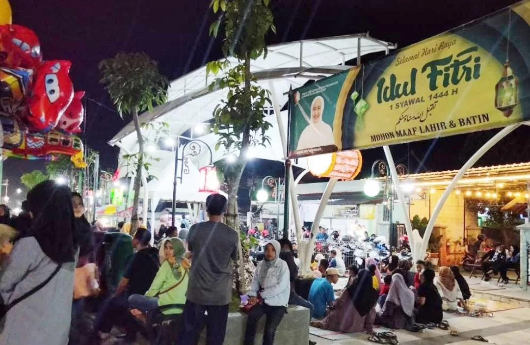 Berkah bagi Pedagang Bojonegoro, BTP Dipadati Pengunjung