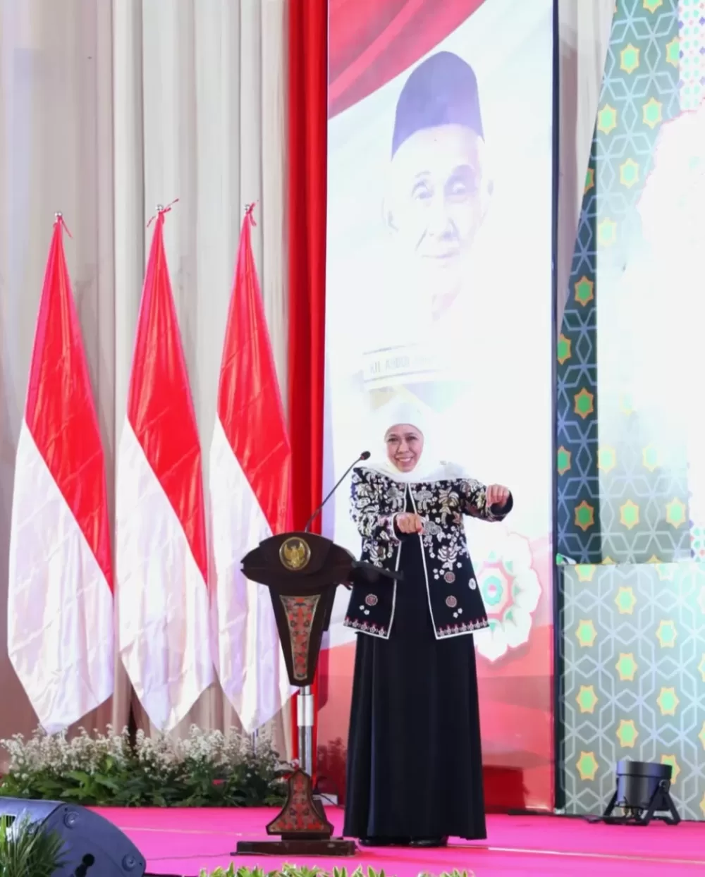 Khofifah Sebut KH Abdul Chalim Tokoh Pembangun Patriotisme Bela Tanah Air