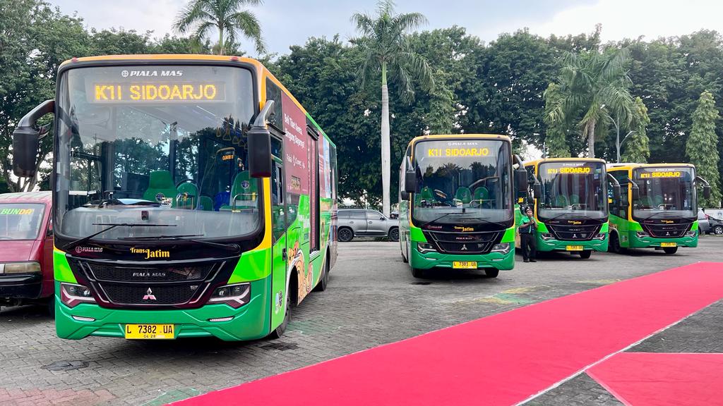 Bus Transjatim Tambah 10 Armada