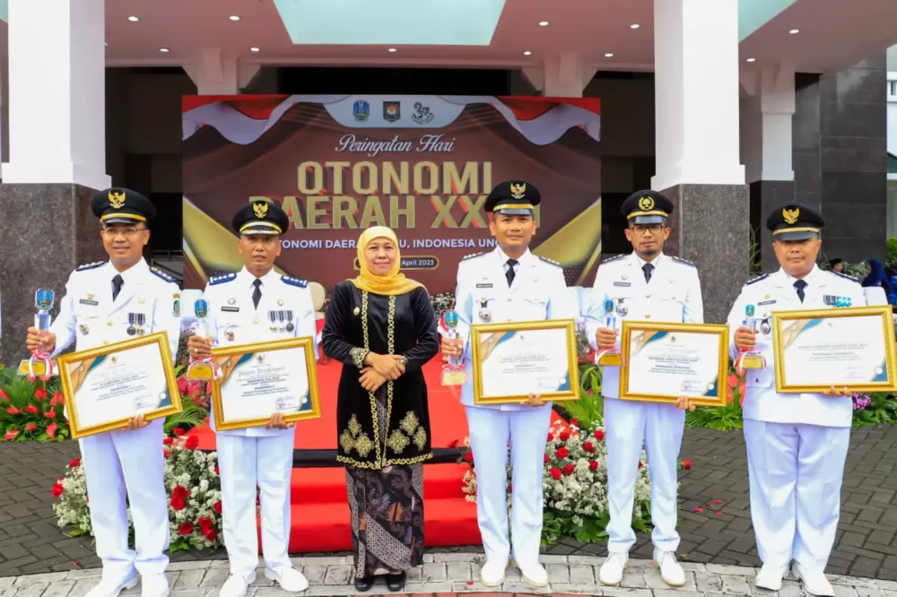 Hari Otoda ke 27, Khofifah sampaikan empat hal untuk ASN Pemprov Jatim