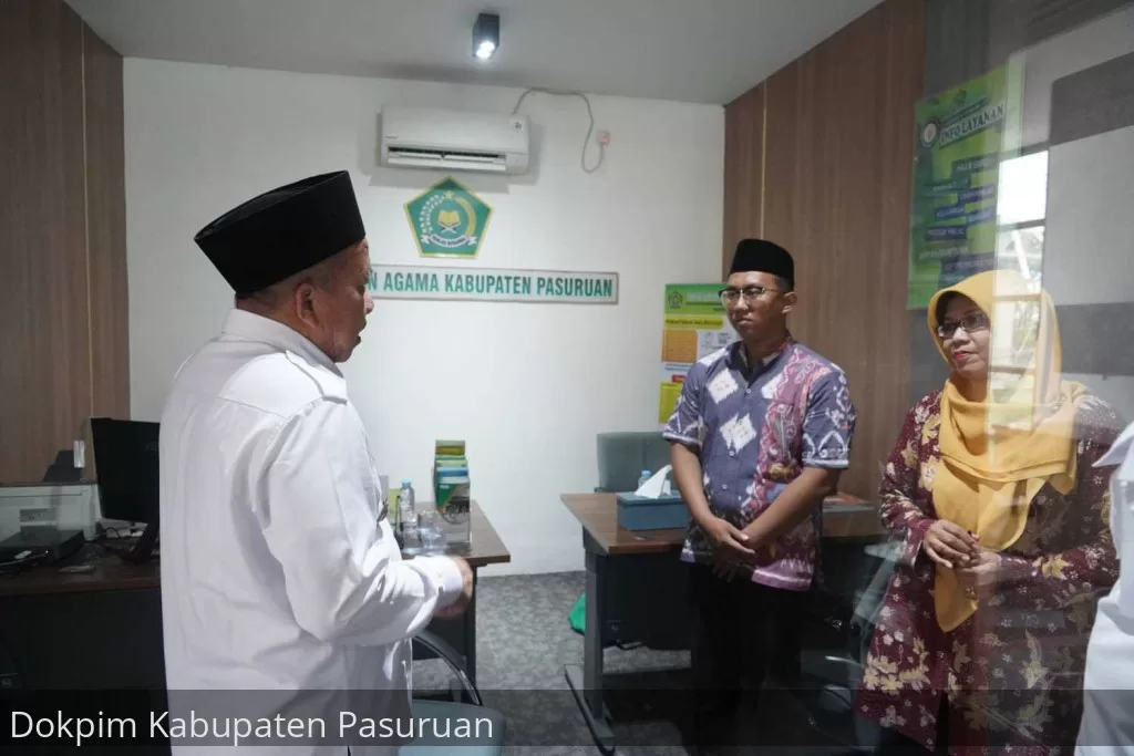 Pasca Libur Idul Fitri, Wabub Pasuruan Tinjau OPD Belum Temukan Pelanggaran