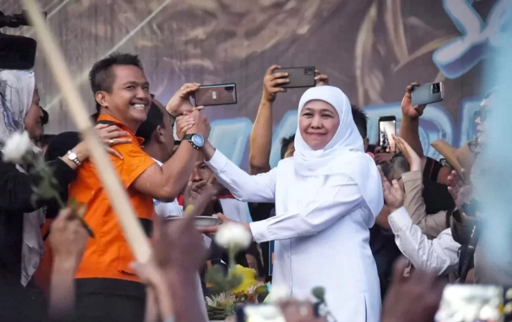 Gubernur Khofifah Kawal Tujuh Point Rekomendasi Buruh