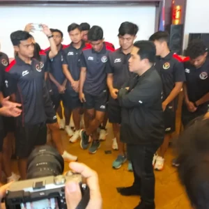 Menajer dan Pelatih Timnas SEA Games Mohon Doa Restu