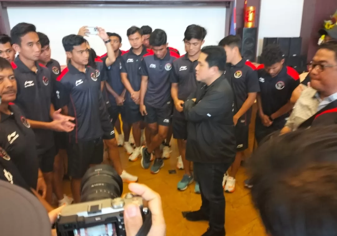Menajer dan Pelatih Timnas SEA Games Mohon Doa Restu