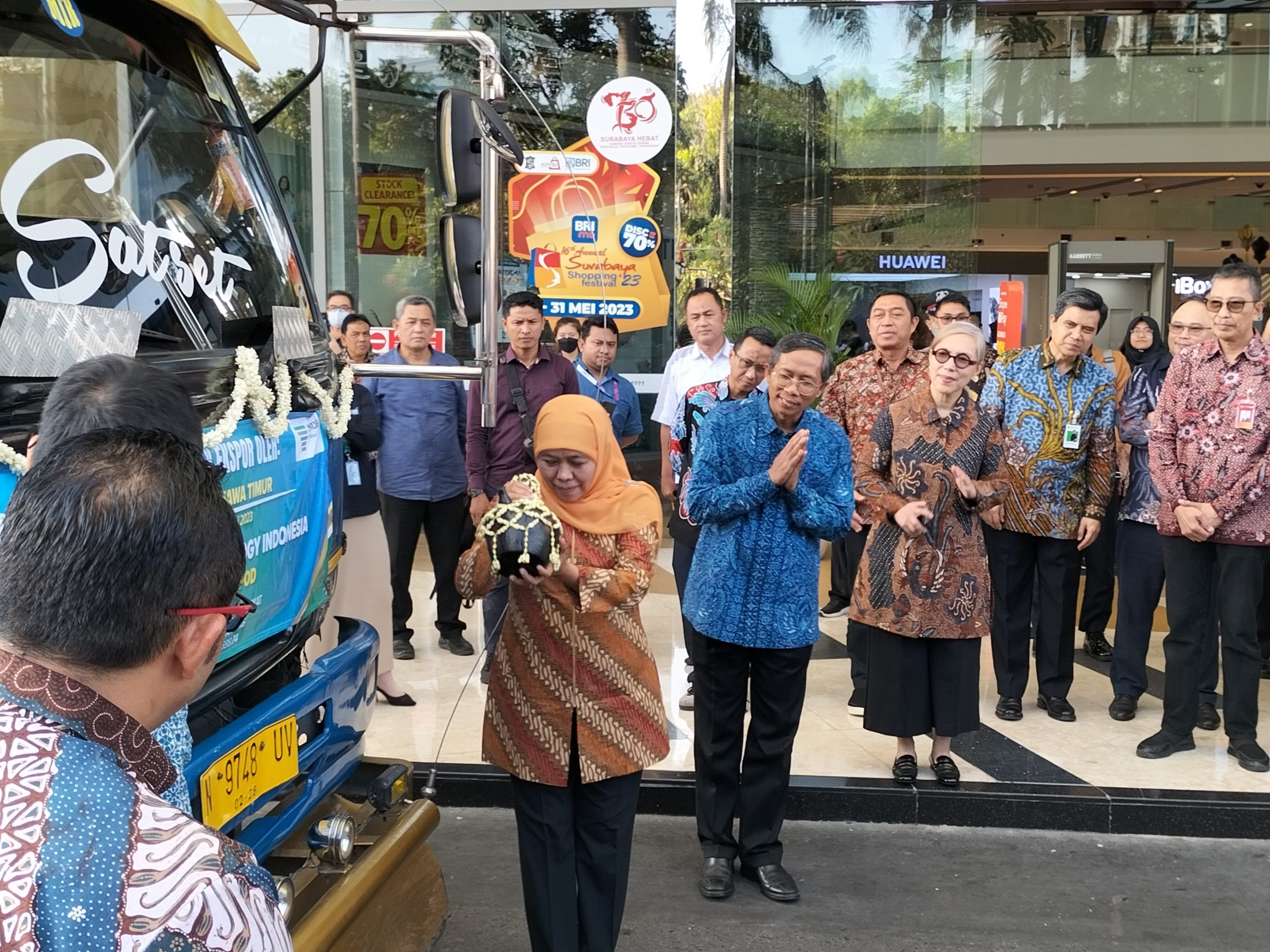 Gubernur Khofifah Buka East Java International Trade Festival