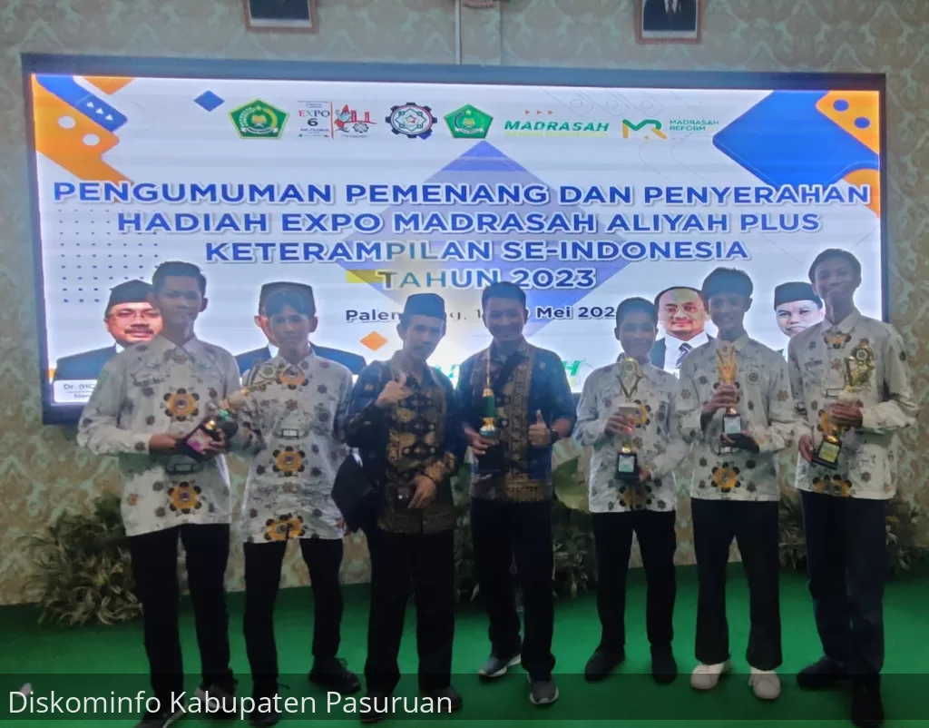 MAN l Pasuruan Juara 2 Lomba Keterampilan Antar Madrasah Aliyah Nasional di Palembang