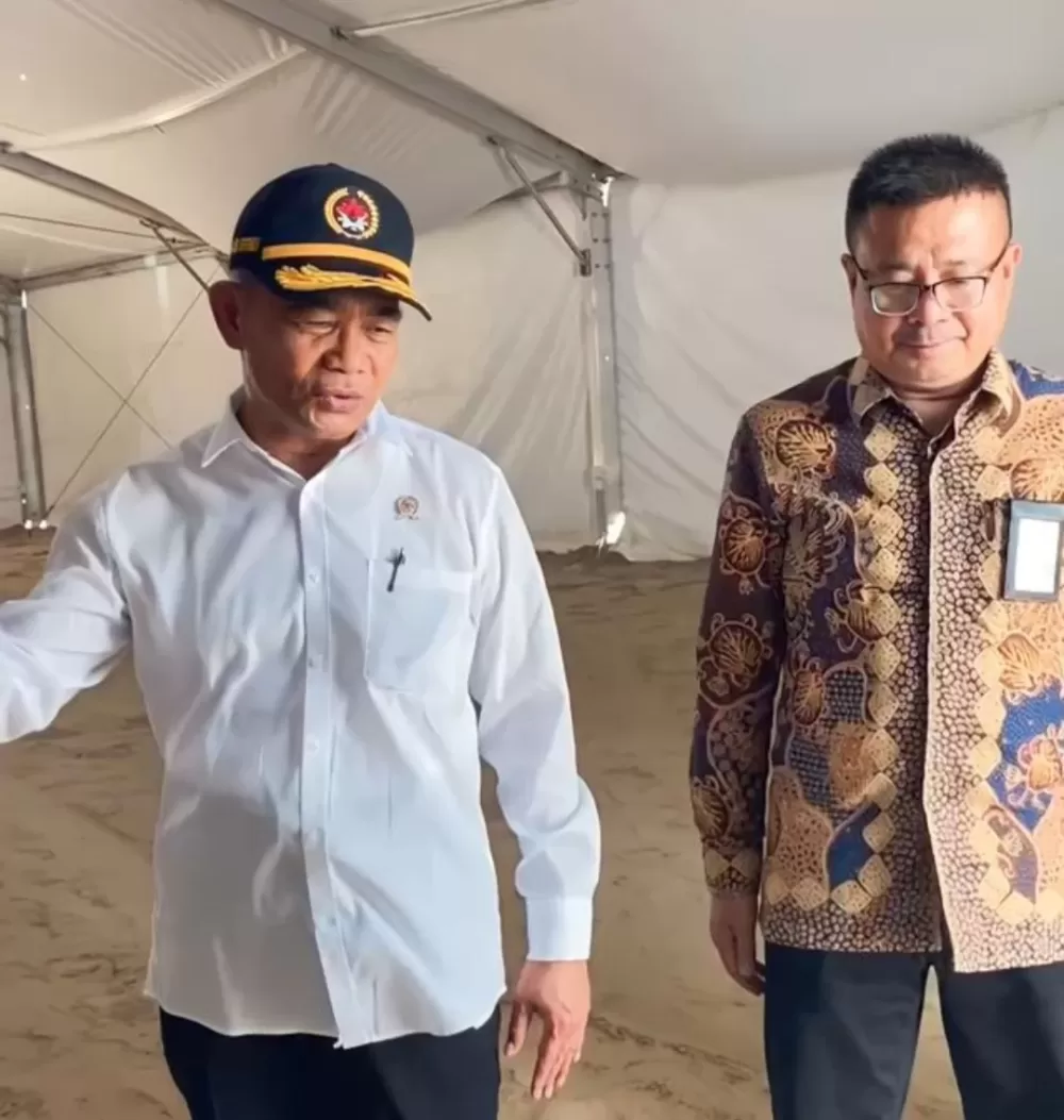 Cek Tenda untuk Wukuf, Menko Muhadjir: Fasilitas Sangat Bagus