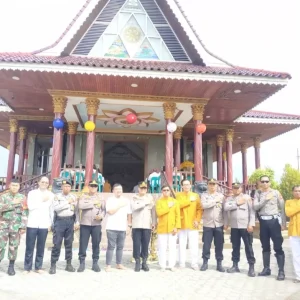 Kapolresta Palu Tinjau Pengamanan Ibadah Tri Suci Waisak 2567 BE