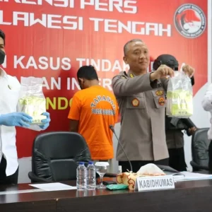 Polda Sulteng ungkap narkotika jaringan Internasional, 15 Kg Sabu disita