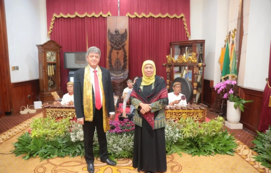Terima Dubes Palestina untuk Indonesia, Gubernur Khofifah Tawarkan Peluang Beasiswa Pendidikan Tinggi di Jatim
