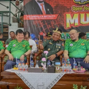 Kejuaraan Piala Pangdam V Brawijaya, dihadiri Ketua Umum PB Muaythai Indonesia, La Nyalla Mattalitti 