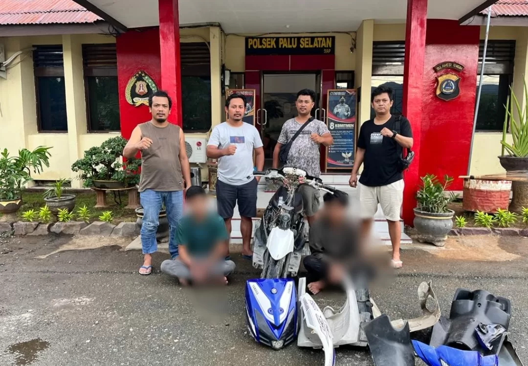 Aksi Nekat Dua Maling Motor, Kandas di Ringkus Polisi
