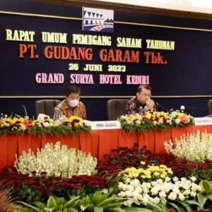 RUPS PT Gudang Garam Bagikan Deviden Rp 2,3 Triliun