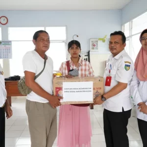 Pemkab Kediri Beri Trauma Healing kepada Korban Kebakaran Pasar Gringging