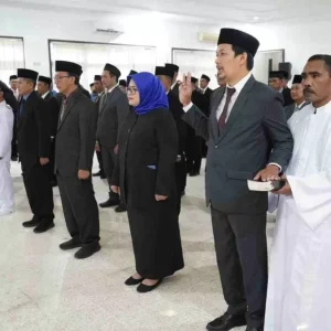 Lantik Puluhan Pejabat, Bupati Kediri Minta ASN Lebih Responsif