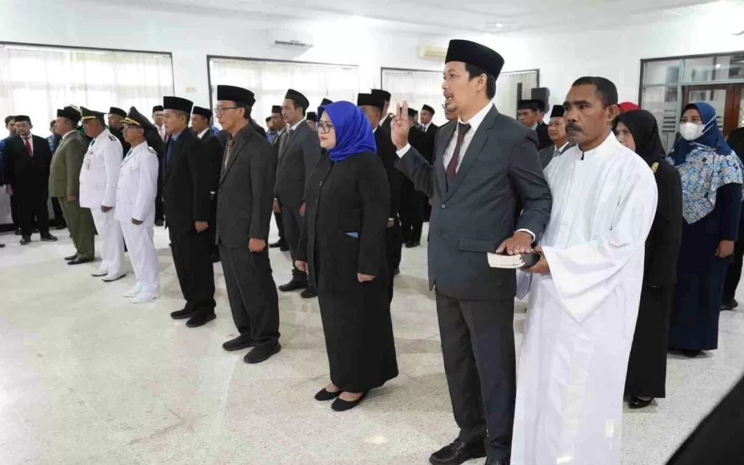 Lantik Puluhan Pejabat, Bupati Kediri Minta ASN Lebih Responsif